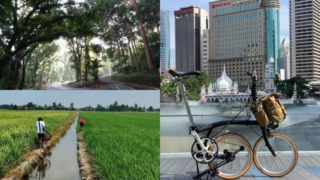 Cycling trail around klang valley appreciate outdoors
