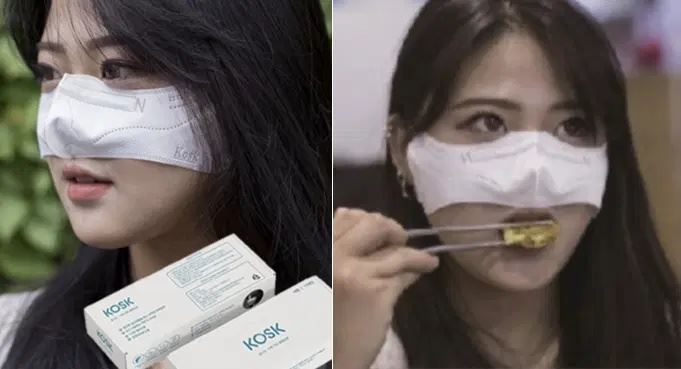 jadi trend baru, face mask ini hanya tutup hidung sahaja