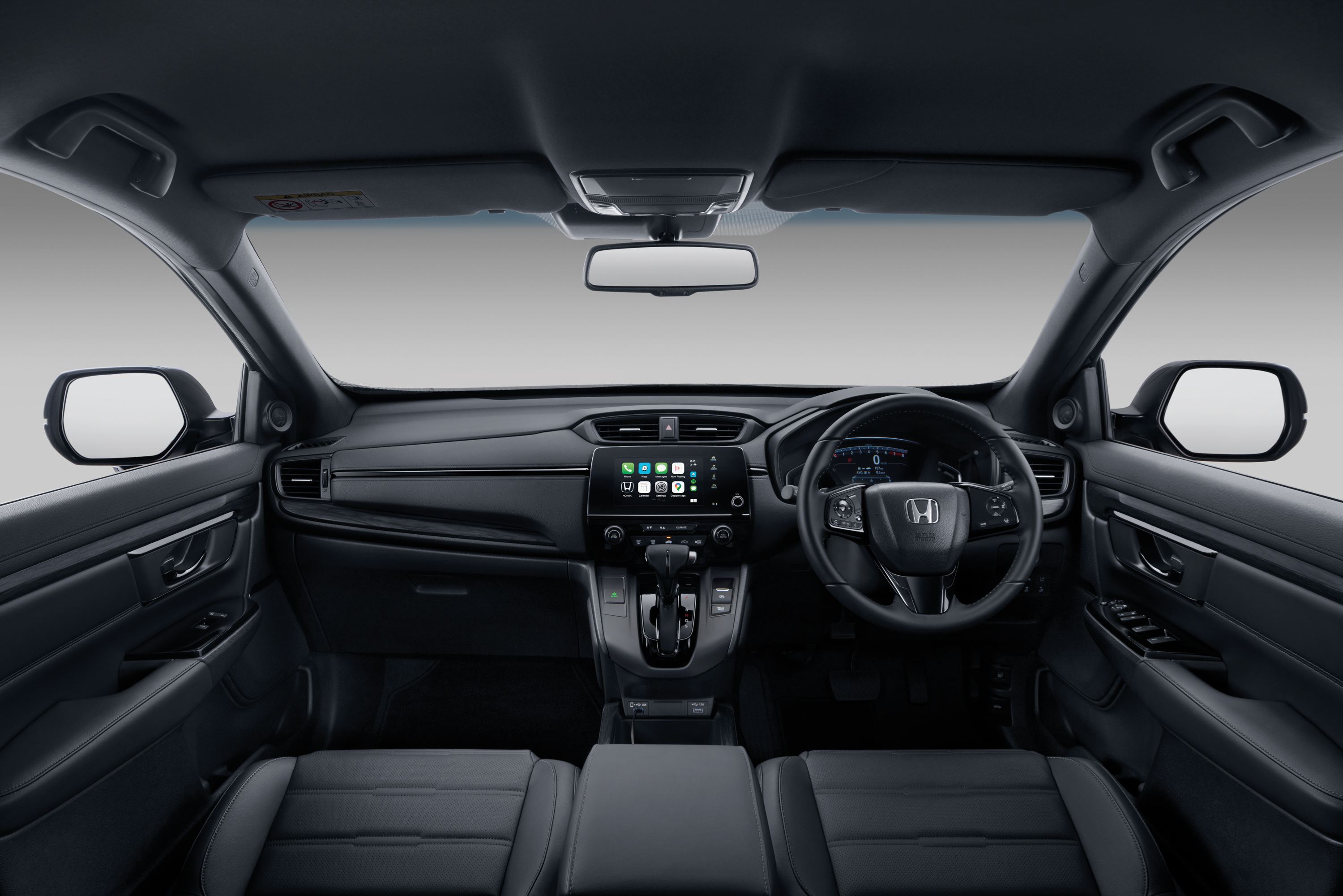 New Honda CR-V Black Edition interior