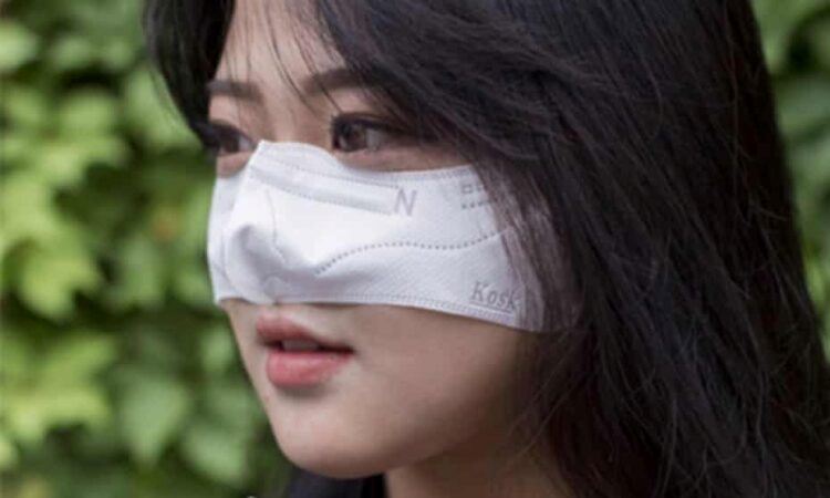 jadi trend baru, face mask ini hanya tutup hidung sahaja