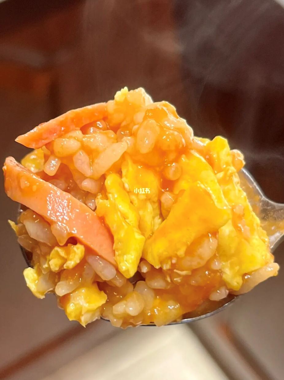 每一粒米都很入味❗️「鸡蛋火腿烩饭」这样做🍅