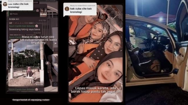 gadis terselamat insiden keracunan gas dalam kereta sebak kongsi kisah kejadian - “kami tak tidur pun dalam kereta”