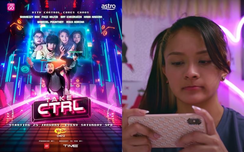 kanak-kanak  beri peluang ‘kawal’ ibu bapa mereka? ‘take ctrl’ buat penonton teruja banyak aksi mendebarkan