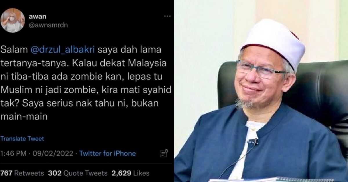 “kalau muslim jadi zombi kita mati syahid tak?”- diaju soalan ‘luar kotak’,