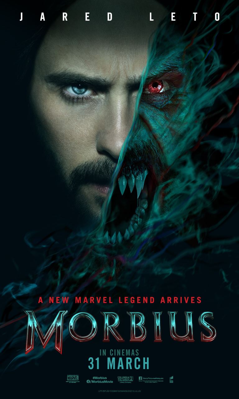 enter the world of a new marvel legend! jared leto is morbius