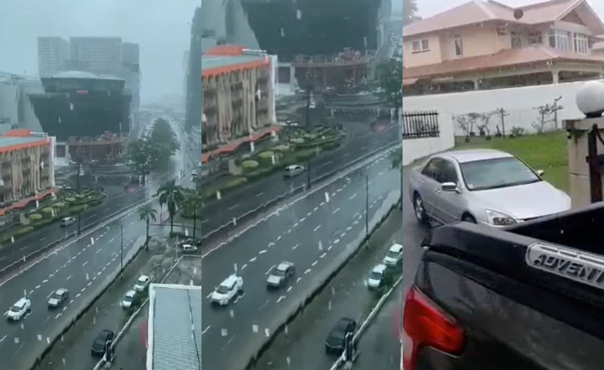 snow in sabah? metmalaysia debunks viral video saying it’s just rain in slow motion!
