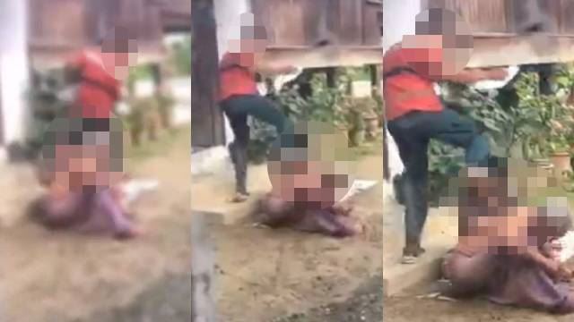 lelaki bertindak pukul, tendang bapa tiri hanya kerana tidak diberikan wang untuk beli dadah