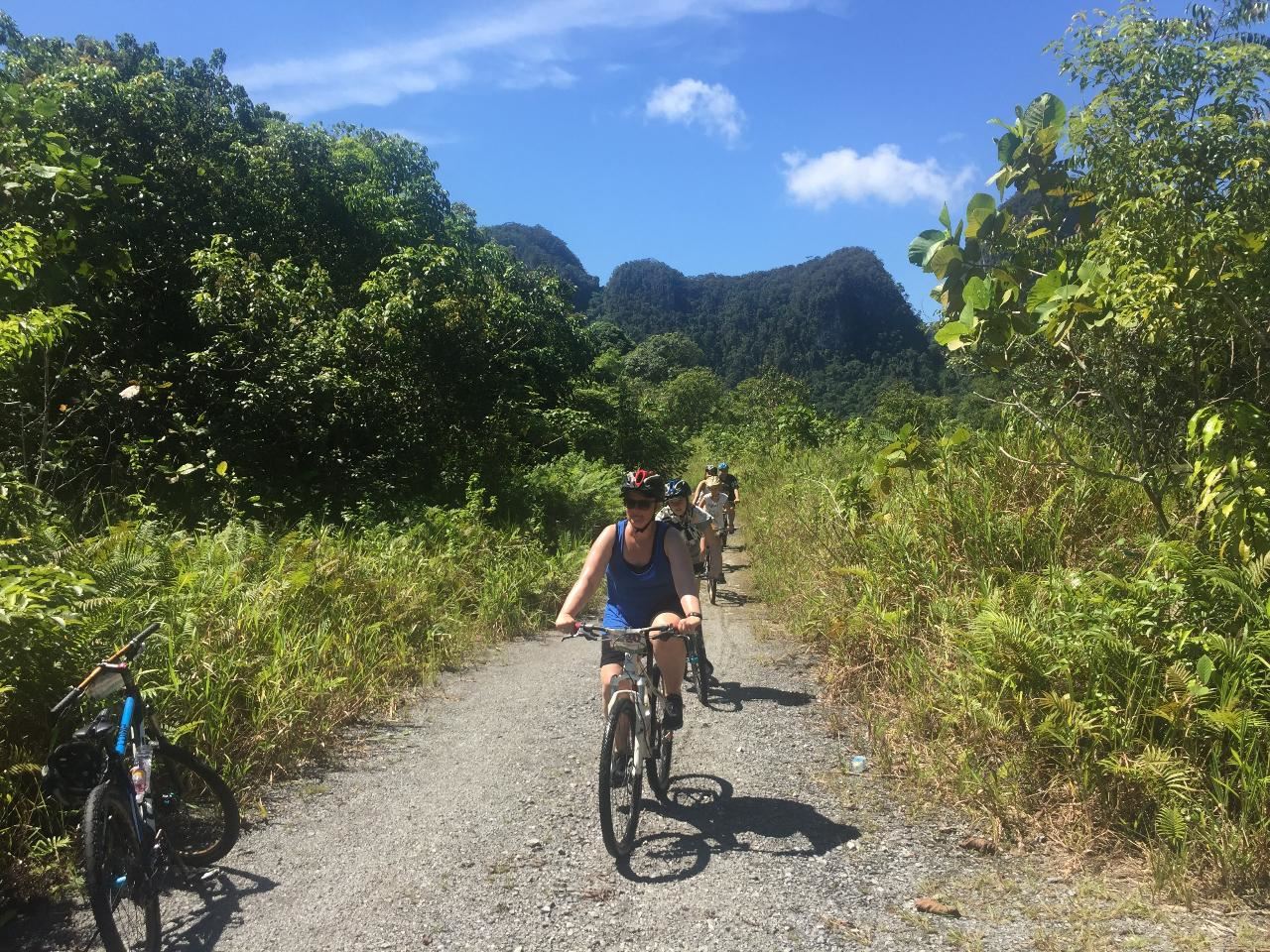 Mountain bike gold mine discovery Sia Sitok Sarawak