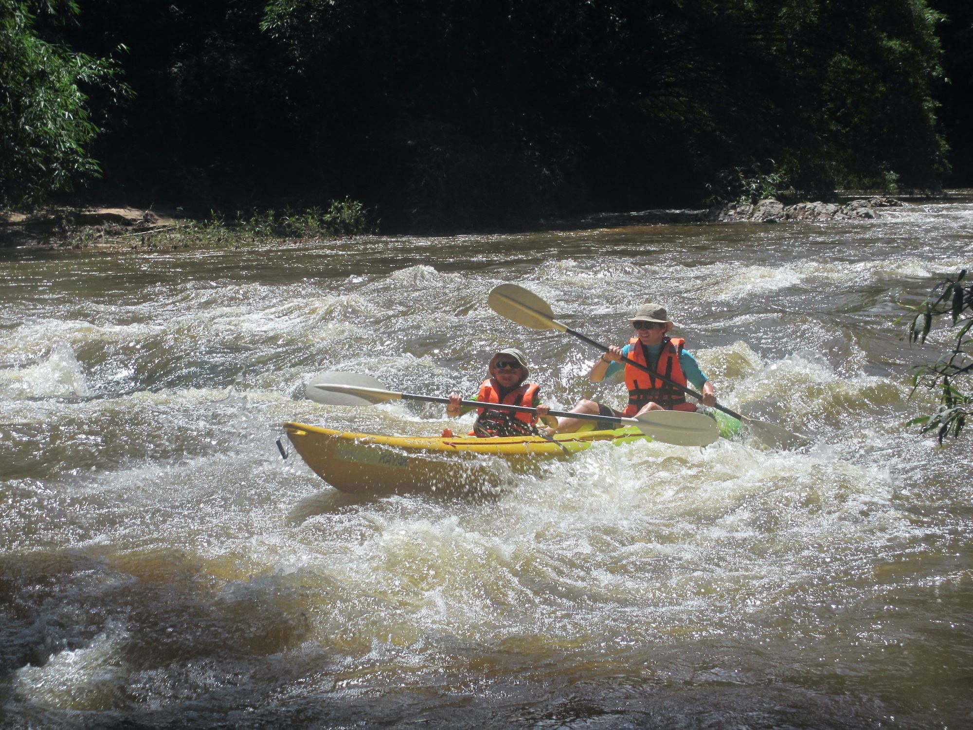 Semadang kayaking Sia Sitok Sarawak