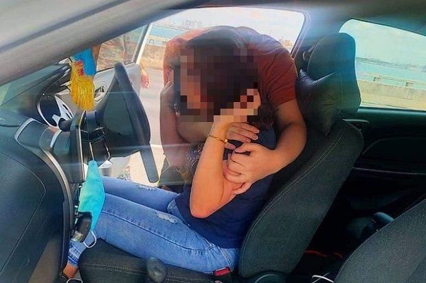 woman tries jumping off  penang bridge, husband manages to talk her out of it