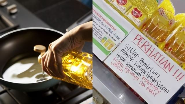 lelaki ini nekad jadikan minyak masak sebagai mas kahwin - “barang panas ini susah nak dapat”