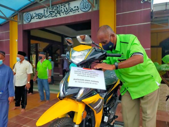 masjid ini tawar hadiah motor jika berjaya berjemaah 40 hari