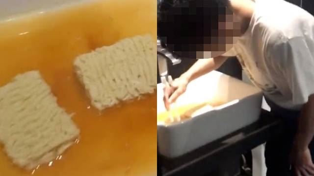 [video] tindakan sekumpulan lelaki masak mi segera guna sinki sebuah hotel dikecam netizen - “tak bersih betul, carilah cara lain”