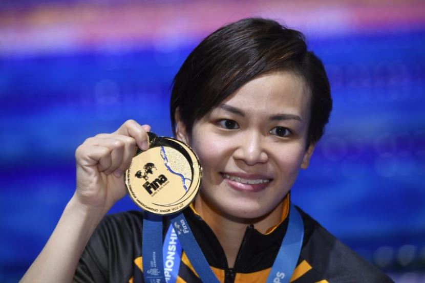 former diving world champion jun hoong announces her retirement, netizens thanked her