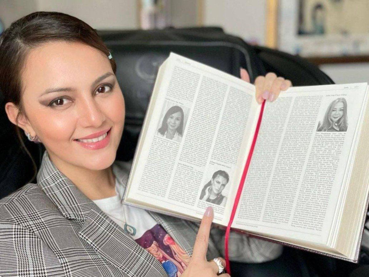 che puan juliana evans tidak sangka tersenarai individu paling berjaya di malaysia 2021 - “saya mahu beri semangat positif kepada orang lain”