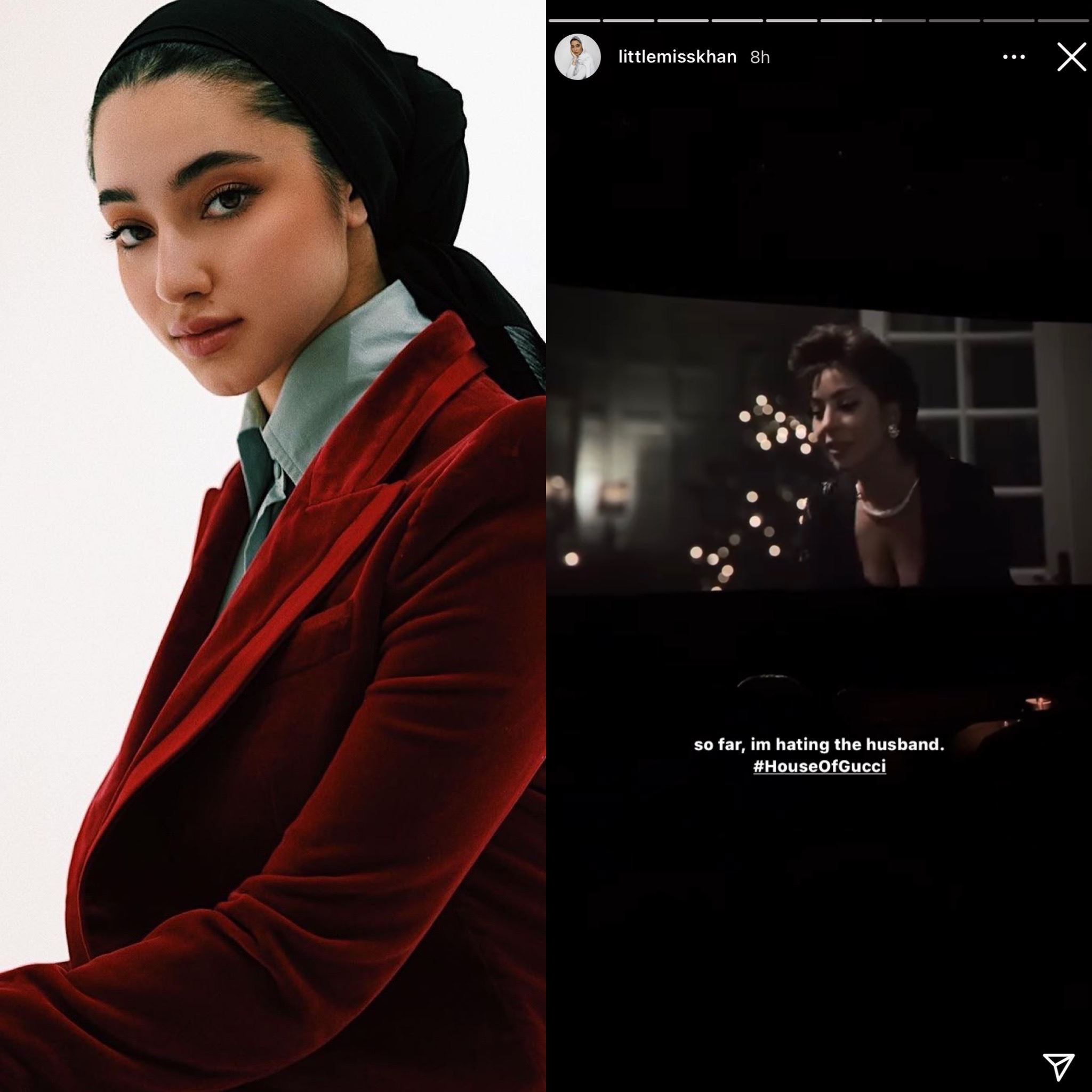 gsc ambil tindakan terhadap adik neelofa kerana rakam filem house of gucci di ig story