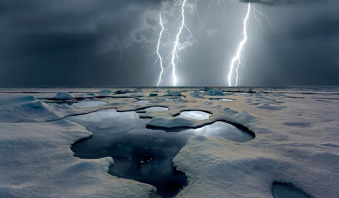kejadian kilat makin kerap di kutub utara membimbangkan