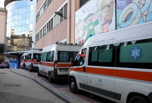 semakin ramai kanak-kanak masuk wad akibat covid-19 di itali