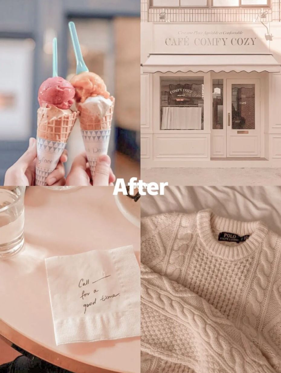 lightoom调色教学❗️「奶油草莓粉色调滤镜」好甜啊🍓