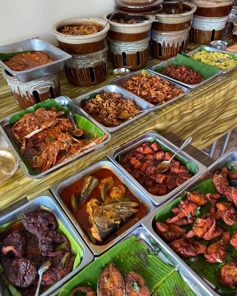 enjoy tasty banana leaf rice around selangor!