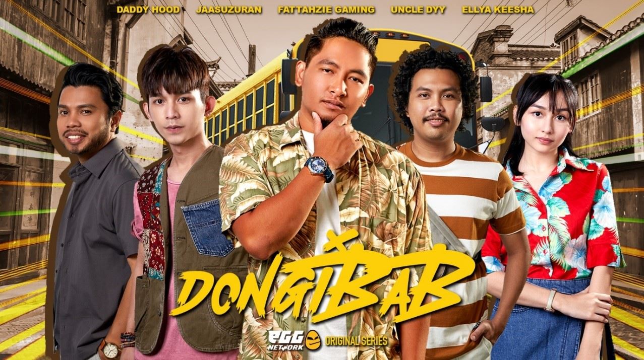 ‘dongibab’, drama bersiri komedi pertama oleh gamers malaysia