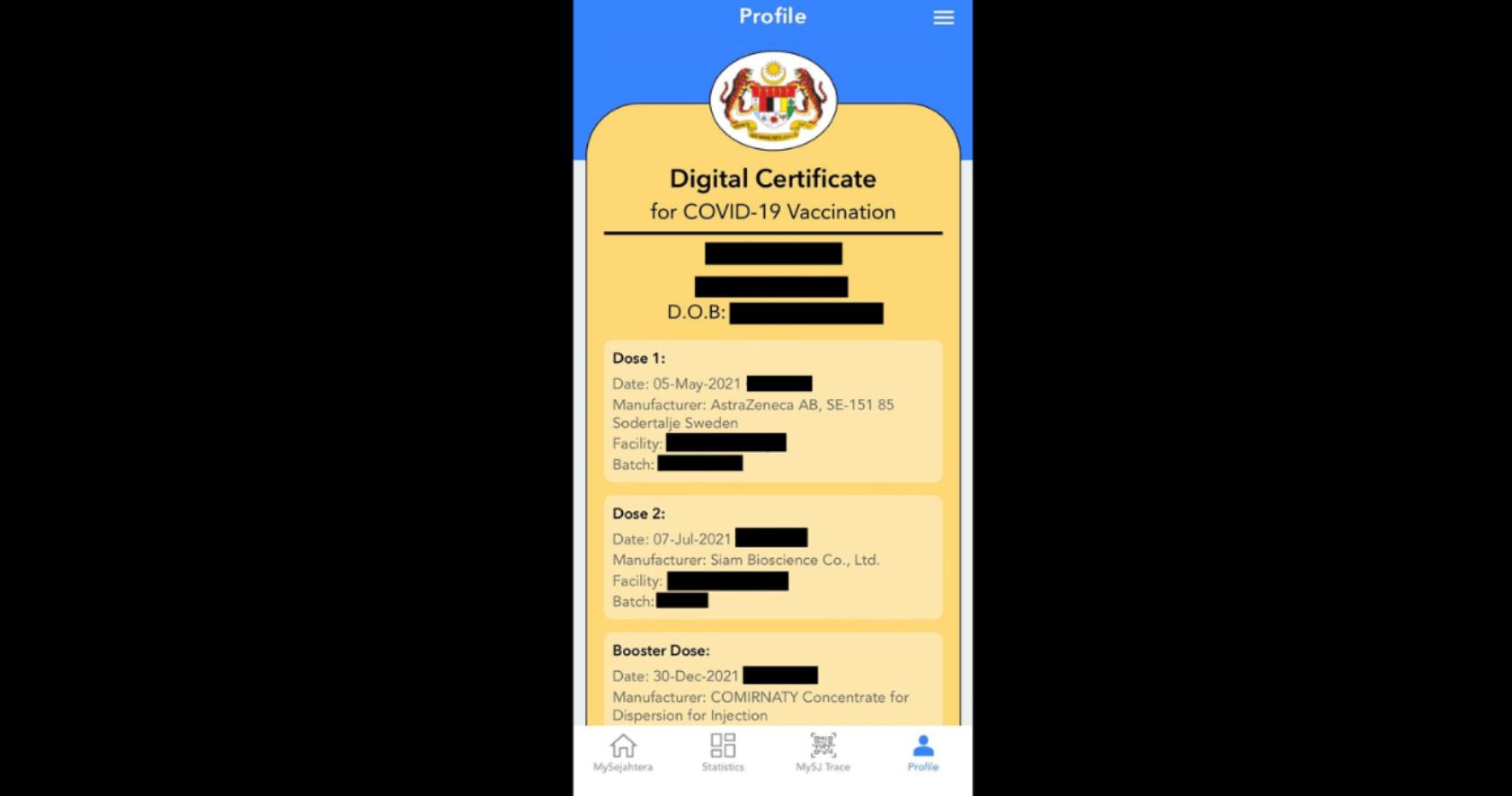 gombak clinic throws away vaccine, issues 5,600 mysejahtera certificates