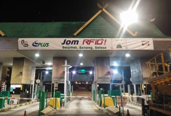 pengguna boleh dapatkan gantian percuma jika pelekat rfid rosak