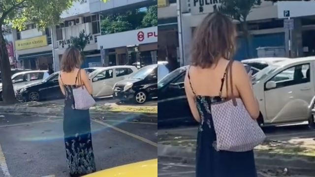 netizen kecam wanita cop parkir tanpa serba salah - “ini parkir saya”