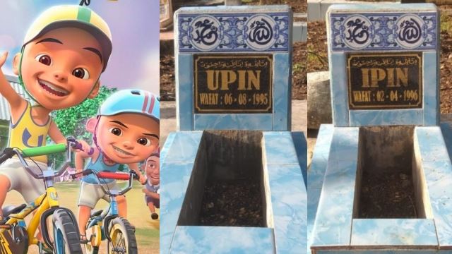 viral kisah upin ipin dari indonesia, ibu saudara waris pemilik kubur tampil beri penjelasan