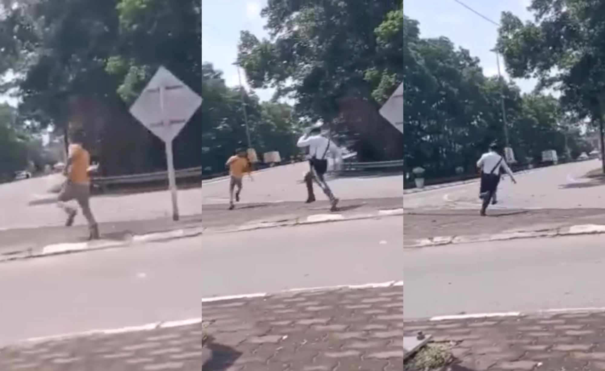 man in kelantan chased by traffic police when trying to escape roadblock, netizens amused