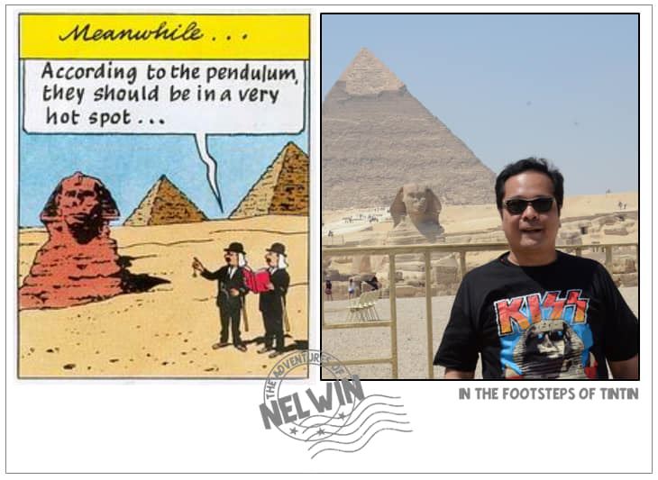 lelaki ini sanggup keliling dunia jejak lokasi dalam komik