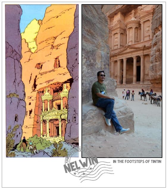 lelaki ini sanggup keliling dunia jejak lokasi dalam komik