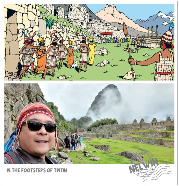 lelaki ini sanggup keliling dunia jejak lokasi dalam komik