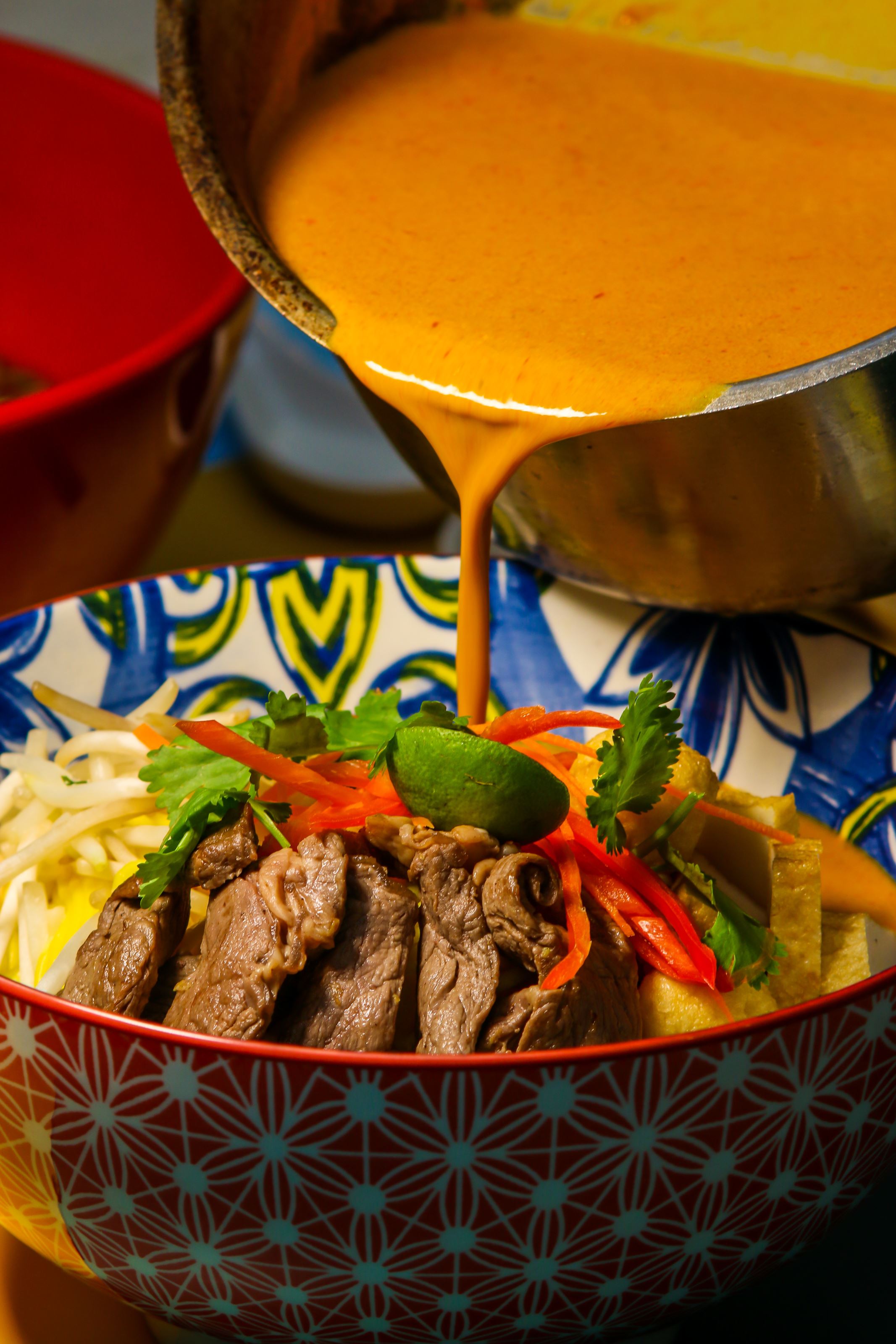 Beef Curry Noodles at WXYZ restaurant in Aloft KL Sentral