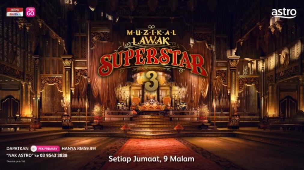 muzikal lawak superstar kembali, peserta dari jepun pun ada!