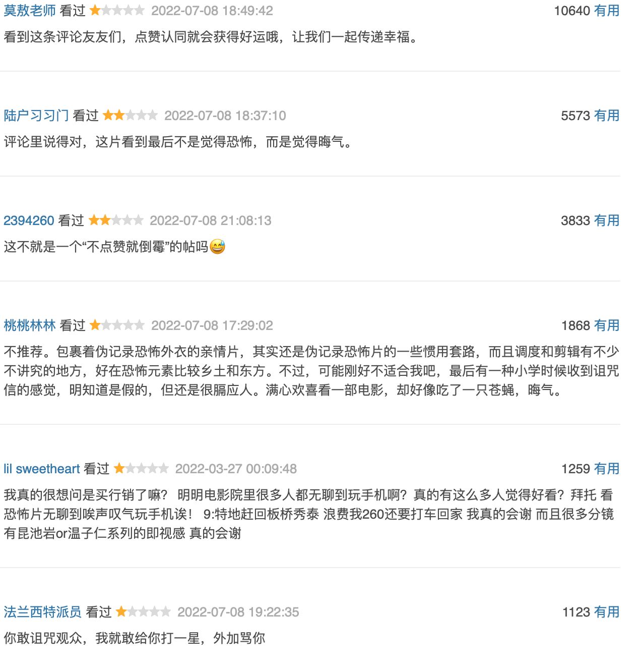 【影集】《咒》被酸民恶意负评喊“晦气”？官方漂亮回击引全网狂赞！