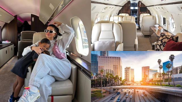 enggan tempuh 'jammed', kylie jenner sanggup naik jet peribadi 3 minit