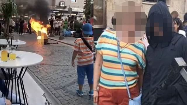 netizen sangka gimik! lelaki buat kerja ‘gila’, berani bakar diri sendiri