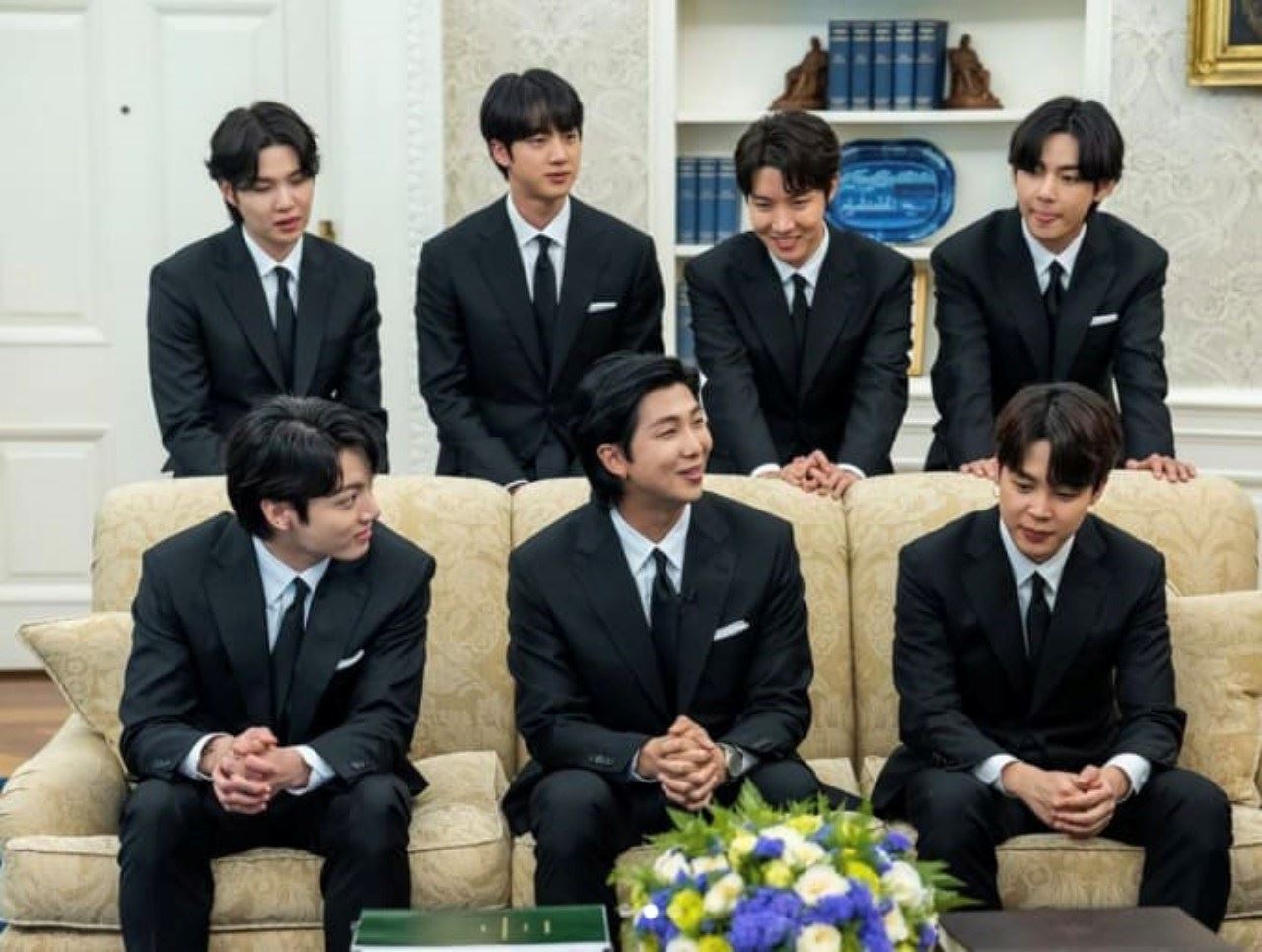 bts bawa mesej positif, adakan perbincangan bersama presiden as