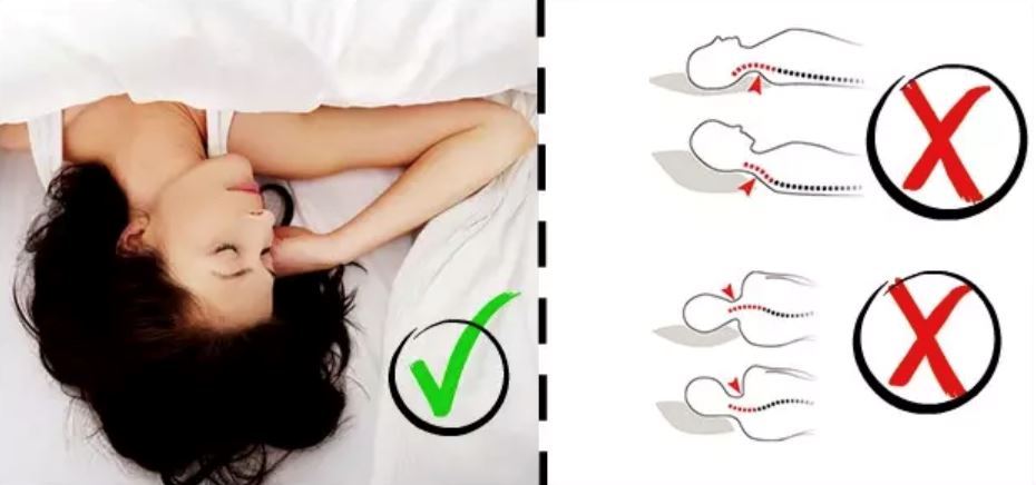 rasa sakit badan lepas bangun tidur? cuba tidur tanpa bantal