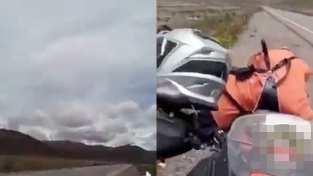 [video] ‘rider’ luar negara selar malaysia ambil ringan tak baiki jalan?