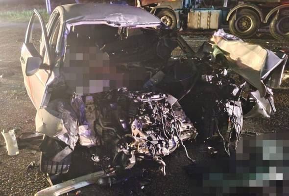 hajat sambut hari jadi tak kesampaian, tiga lelaki maut terlibat kemalangan