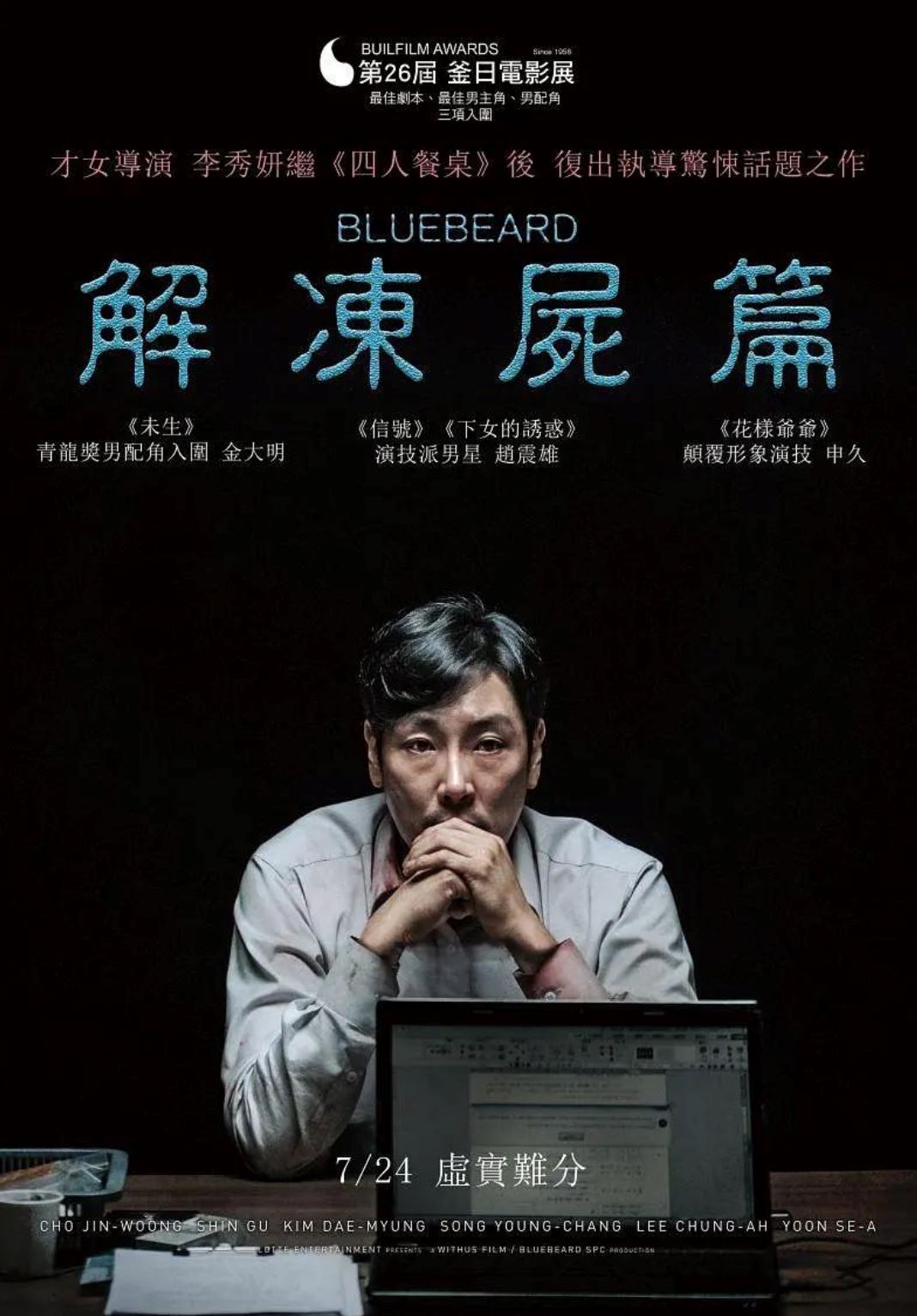 🎬韩国惊悚电影《解冻》❗️汉江融化无头女尸浮出水面😱
