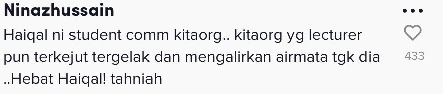 【趣闻】毕业生领证书前竟表演马来武术给校长看！讲师泪目留言！