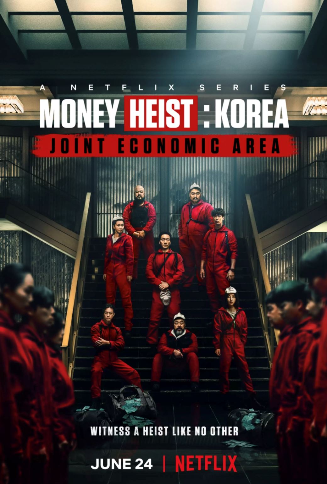 📺韩版《纸钞屋》6月24日上线❗️一场前所未有的劫案💰顶级作案团队🔥