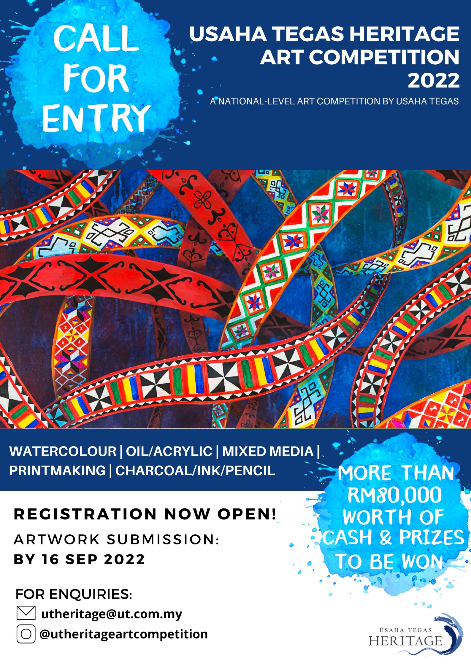 here's your chance to showcase your artistic talents by illustrating malaysia’s cultural heritage!