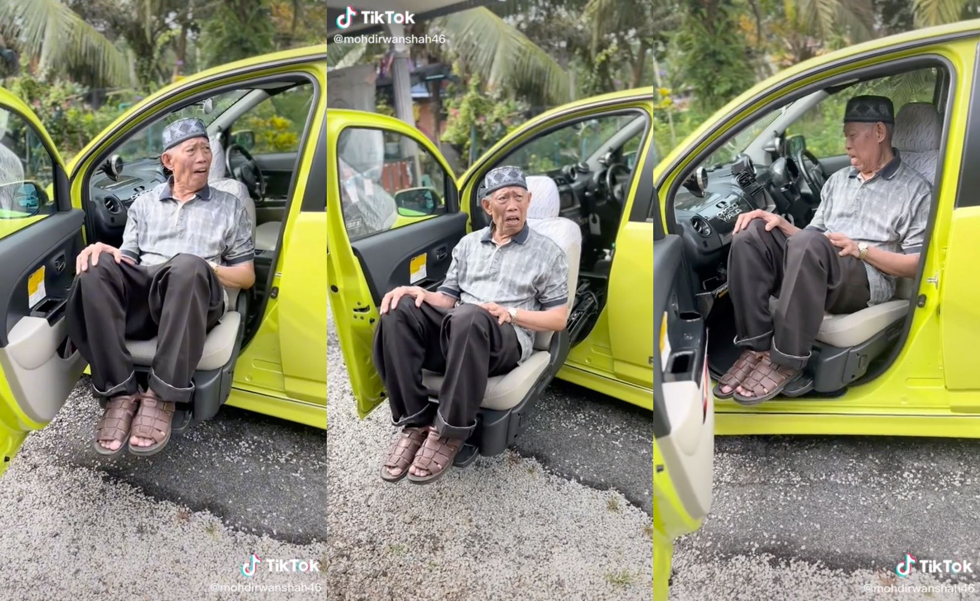 netizens praise son for modifying his car seat to accommodate his disabled father!
