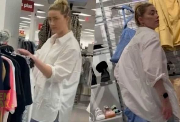 amber heard jatuh miskin sampai berbelanja di pusat beli beli belah murah?