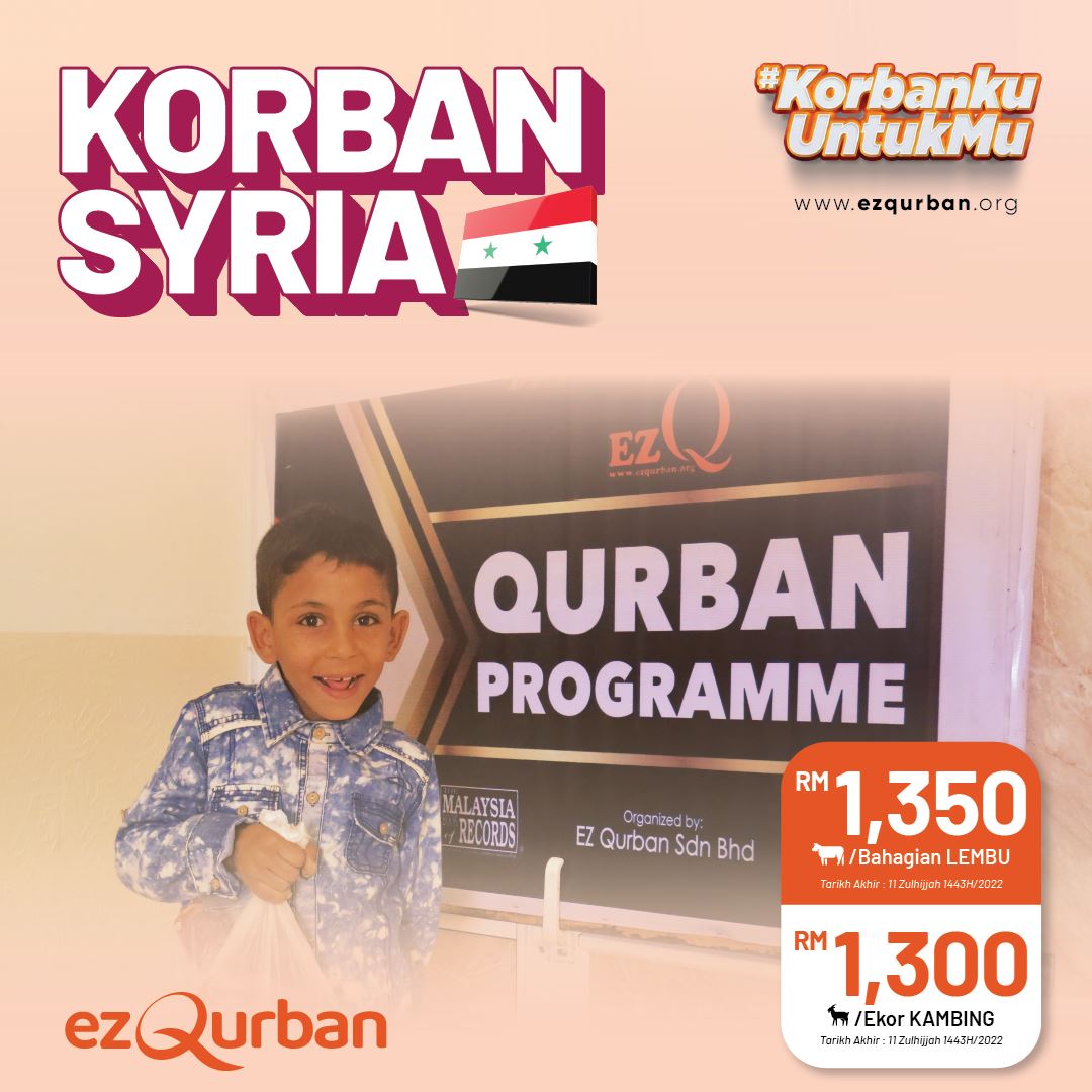 Poster Korban Syria EZ Qurban