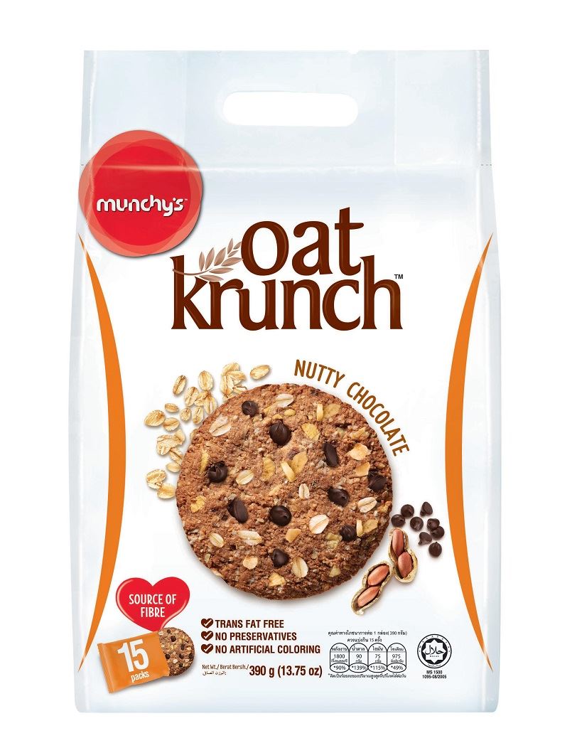 Munchy’s Oatkrunch biscuit and cookie